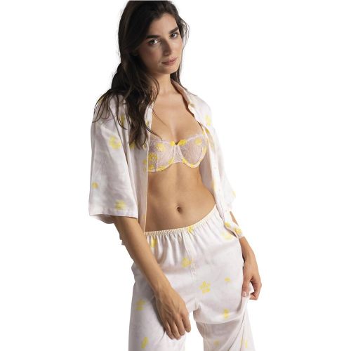 Chloé - Haut de pyjama manches trois quart floral - Passionata - Modalova