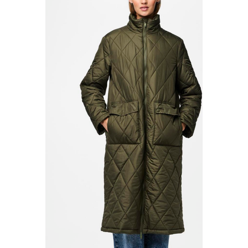 Manteau long matelassé Mailey Tia - Pieces - Modalova
