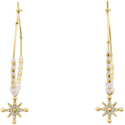 Boucles oreilles Antharea - BJ25A2211 Acier - Pierre Lannier Bijoux - Modalova