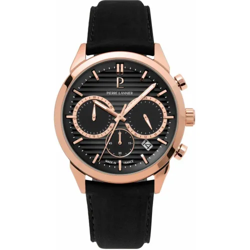 Montre Monarck - 233D233 Bracelet Acier Doré-rose - Pierre Lannier - Modalova