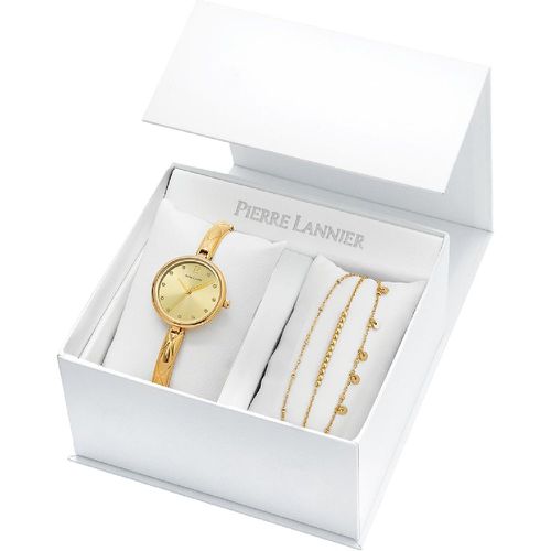 Coffret Montre Leia - 355G542 Bracelet Acier - Pierre Lannier - Modalova