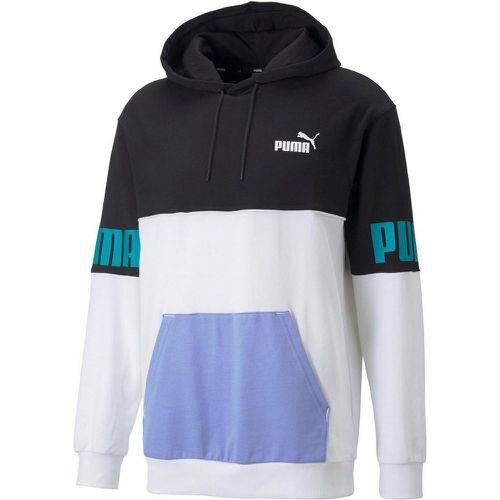 Sweatshirt multicolore en coton à capuche PP BLK - Puma - Modalova