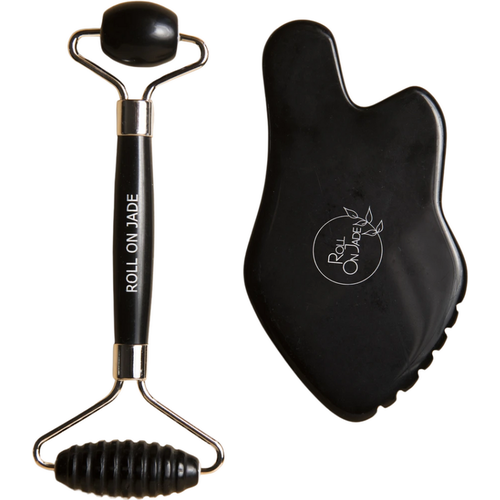 Coffret Black Liftant Cicatrisant en Obsidienne Noire - Roll On Jade - Modalova