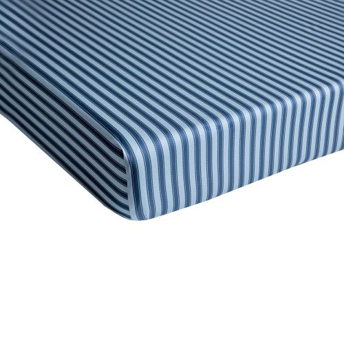 Drap housse satin WATER GARDEN-Bleu - Sanderson - Modalova