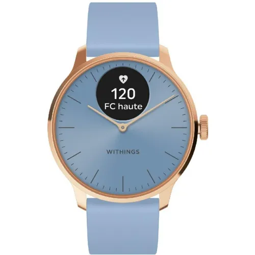 Montre de Santé Connecté Scanwatch Light - Wsw L Roblu Bracelet Caoutchouc - Withings - Modalova