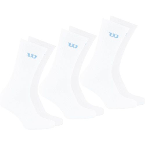 Lot de 3 paires de chaussettes mi-hautes Essentiel en coton - Wilson - Modalova