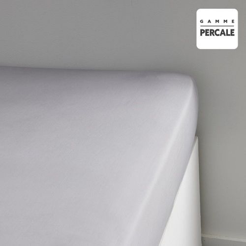 Drap-Housse Prestige En Percale De Coton Acier - Today - Modalova