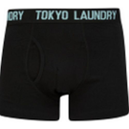 Pack de 2 boxers en coton bleu - Tokyo Laundry - Modalova