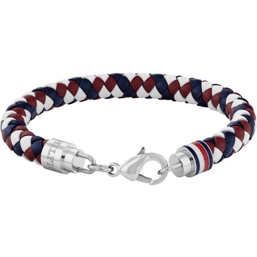 Bracelet Tommy Hilfiger Tyson - 2790633 Acier, Cuir , Muliticolore - Tommy Hilfiger Bijoux - Modalova
