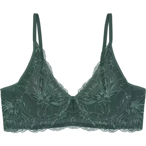 Soutien Gorge Sans Armatures - Vert - Triumph - Modalova