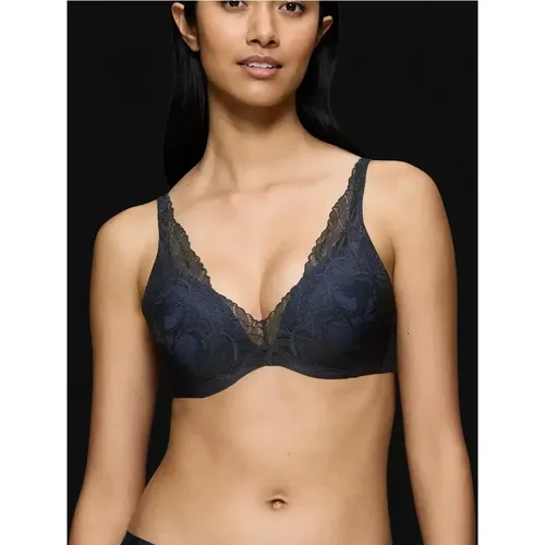 Soutien-gorge triangle coques en dentelle noir - Triumph - Modalova