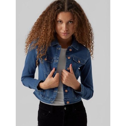 Veste en jean Col italien Manches longues Hattie - Vero Moda - Modalova