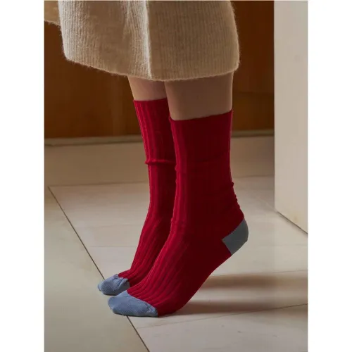 Chaussettes Yvette Cherry 39/41 - Maison Vivaraise - Modalova