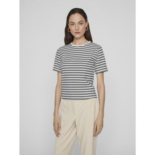 T-Shirt manches courtes en coton Sola Fleur - Vila - Modalova