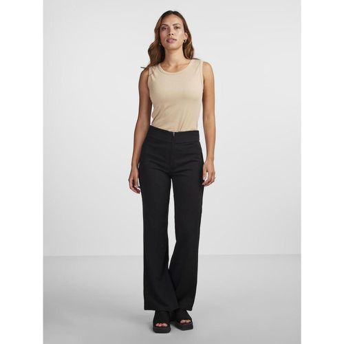 Pantalon à jambe large noir Pax - YAS - Modalova