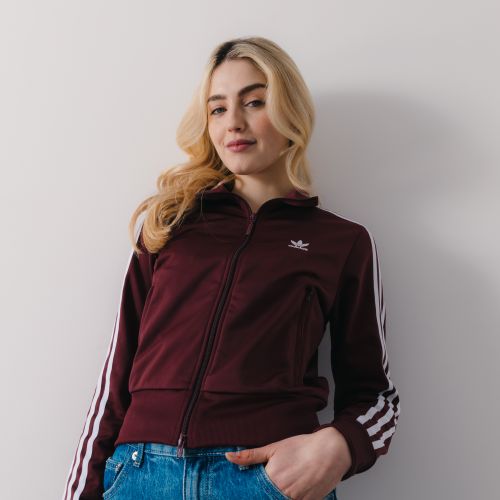 Jacket Fz Firebird Bordeaux - adidas Originals - Modalova
