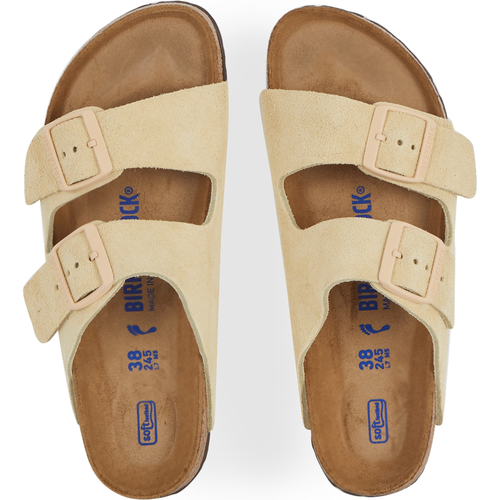 Arizona Suede Almond Beige - Birkenstock - Modalova