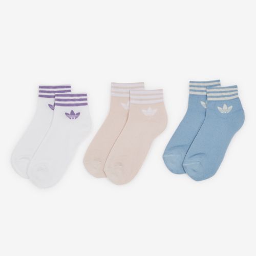 Chaussettes X3 Ankle Trefoil // - Enfant - adidas Originals - Modalova