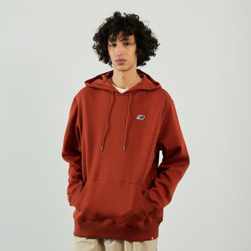 Hoodie Small Logo Orange - New Balance - Modalova