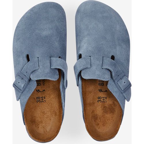 Boston Suede Elemental Blue Bleu - Birkenstock - Modalova