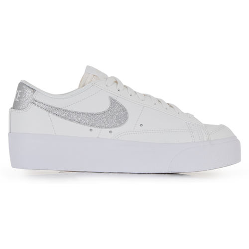 Blazer Low Platform Blanc/argent - Nike - Modalova