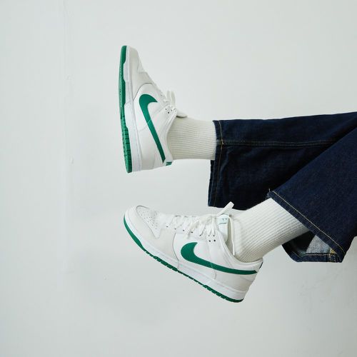 Dunk Low Blanc/vert - Nike - Modalova