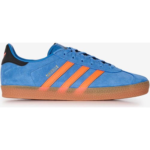Gazelle Bleu/orange - Enfant - adidas Originals - Modalova