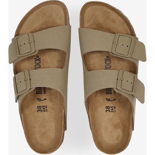 Arizona Birko Flor Faded Kaki Kaki - Birkenstock - Modalova