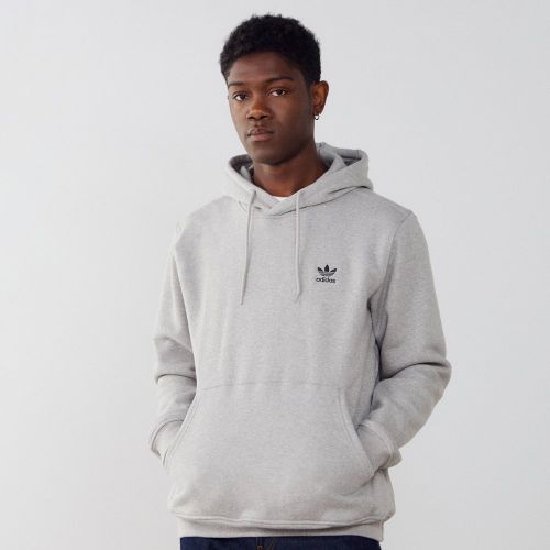 Hoodie Essential Trefoil Gris/noir - adidas Originals - Modalova