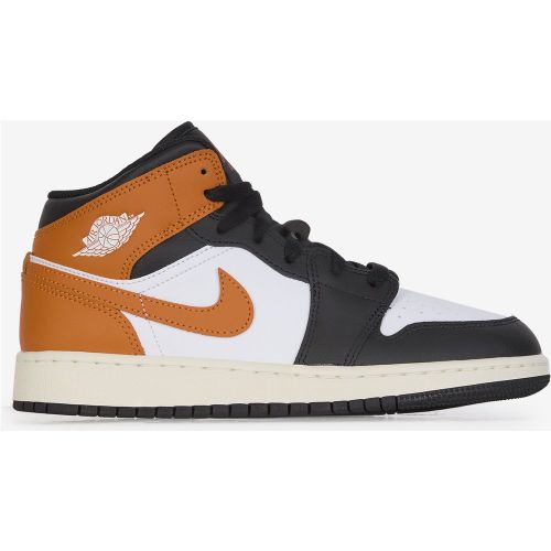 Air Jordan 1 Mid Orange/noir - Jordan - Modalova