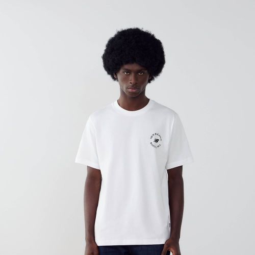 Tee Shirt Chest Logo Blanc/noir - New Balance - Modalova