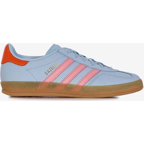 Gazelle Indoor Nubuck Bleu/orange - adidas Originals - Modalova
