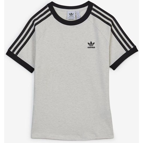 Tee Shirt 3 Stripes Blanc/noir - adidas Originals - Modalova