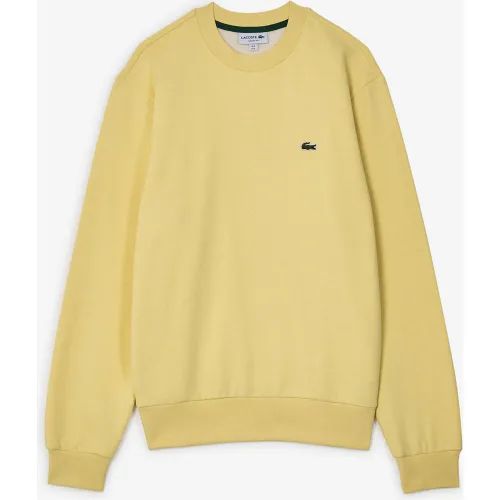 Sweat Crew Classic Logo Jaune - Lacoste - Modalova
