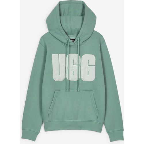 Hoodie Rey Fuzzy Logo Bleu - Ugg - Modalova