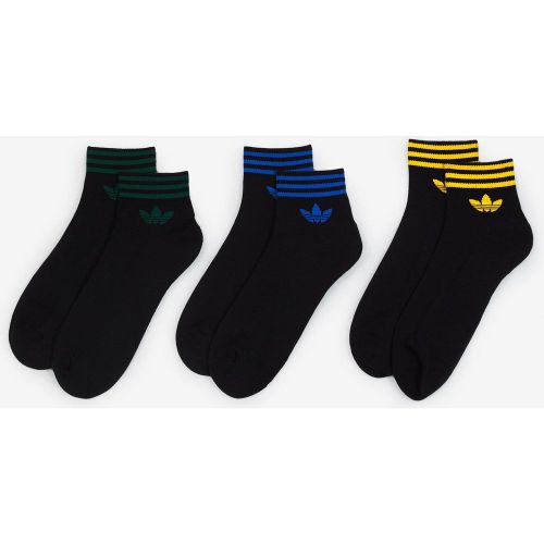 Chaussettes X3 Ankle Trefoil / - adidas Originals - Modalova