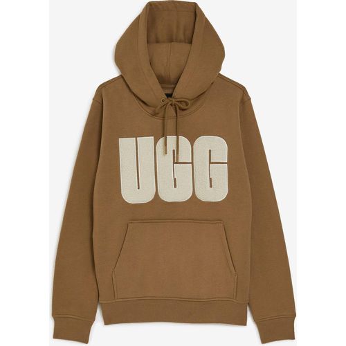 Hoodie Logo Sherpa Marron - Ugg - Modalova