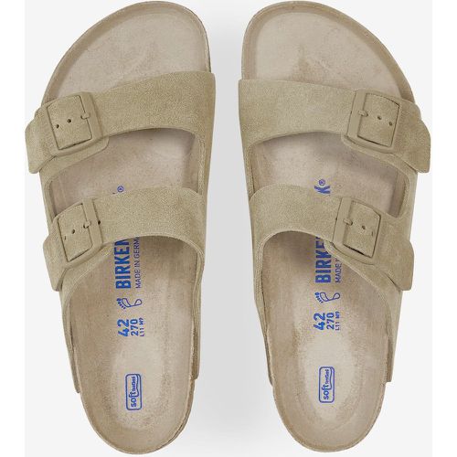 Arizona Suede Faded Khaki Kaki - Birkenstock - Modalova