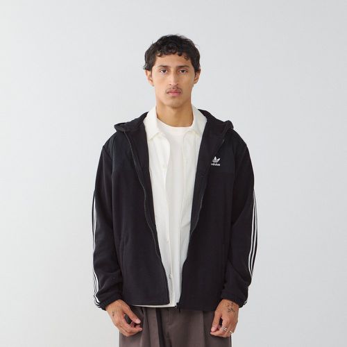 Jacket Fz Polar Fleece Noir/blanc - adidas Originals - Modalova