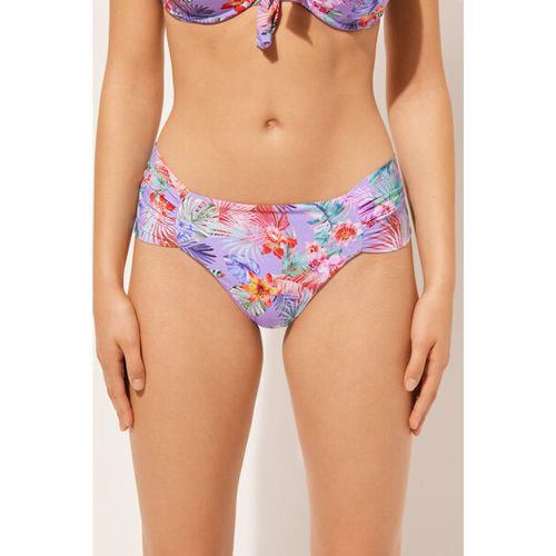 Bas de maillot avec drapé Fairy Jungle Taille XXL - Calzedonia - Modalova