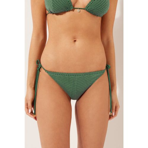 Bas de maillot à lanières Classic Crochet Taille L - Calzedonia - Modalova