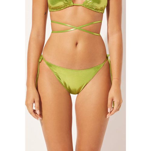 String de bain Metallic Skin Taille M-L - Calzedonia - Modalova