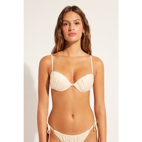 Haut de maillot Push-up Rembourré Progressif Shiny Satin Taille 36 - Calzedonia - Modalova