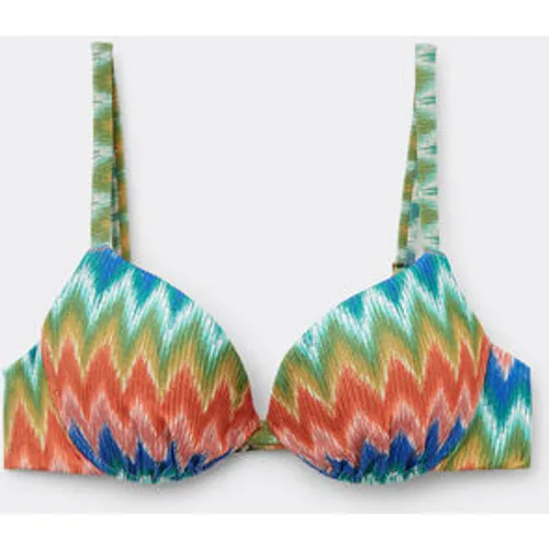 Haut de maillot super push-up Elegant Chevron Taille 34 - Calzedonia - Modalova