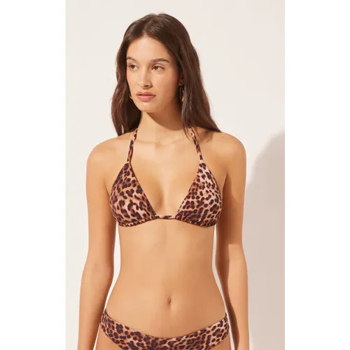 Haut de maillot triangle Classic Animalier Taille 34 - Calzedonia - Modalova