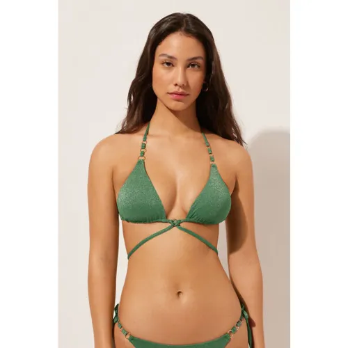 Haut de maillot triangle rembourrage amovible Golden Gleam Taille XL / 5 - Calzedonia - Modalova