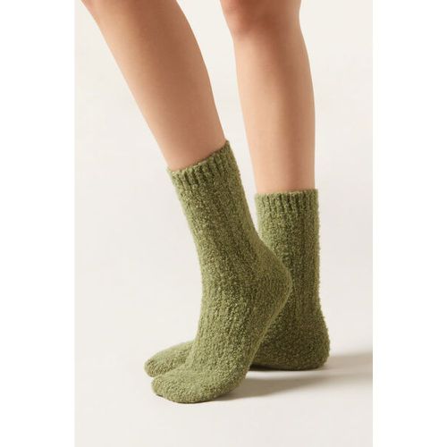 Chaussettes à effet teddy Taille TAILLE UNIQUE - Calzedonia - Modalova