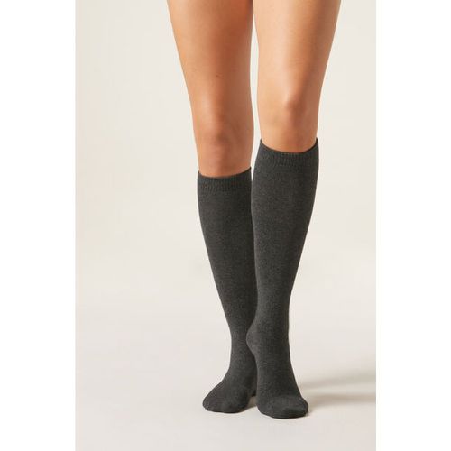 Chaussettes hautes en cachemire Taille TAILLE UNIQUE - Calzedonia - Modalova