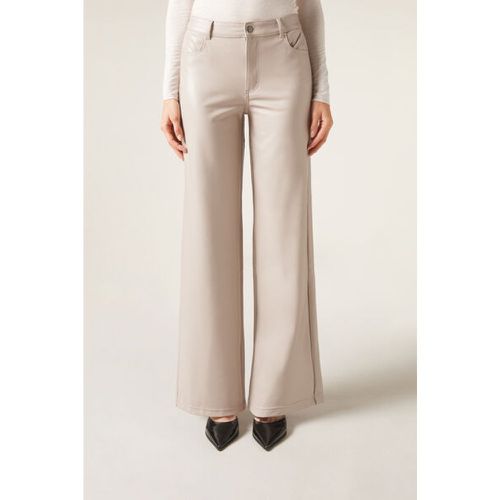 Pantalon Palazzo Effet Enduit Taille L - Calzedonia - Modalova