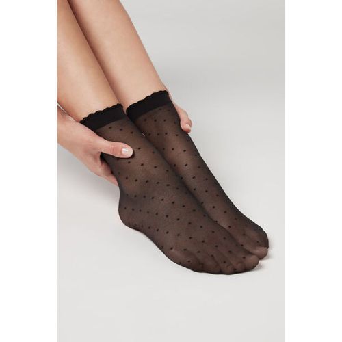 Chaussettes Courtes à Motifs Pois Taille TU - Calzedonia - Modalova